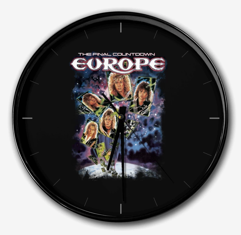 Reloj Europe The Final Countdown