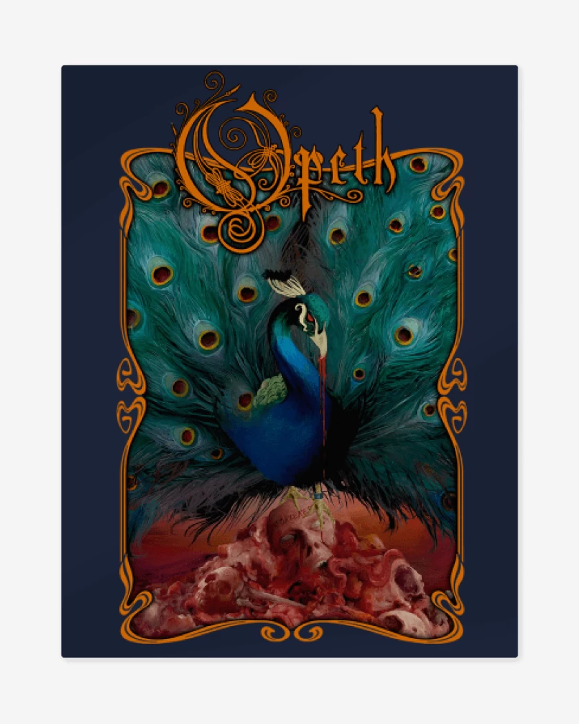 Print metalico Azul Marino de Sorceress