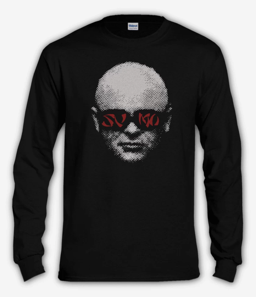 Polera manga larga Negro de Sumo