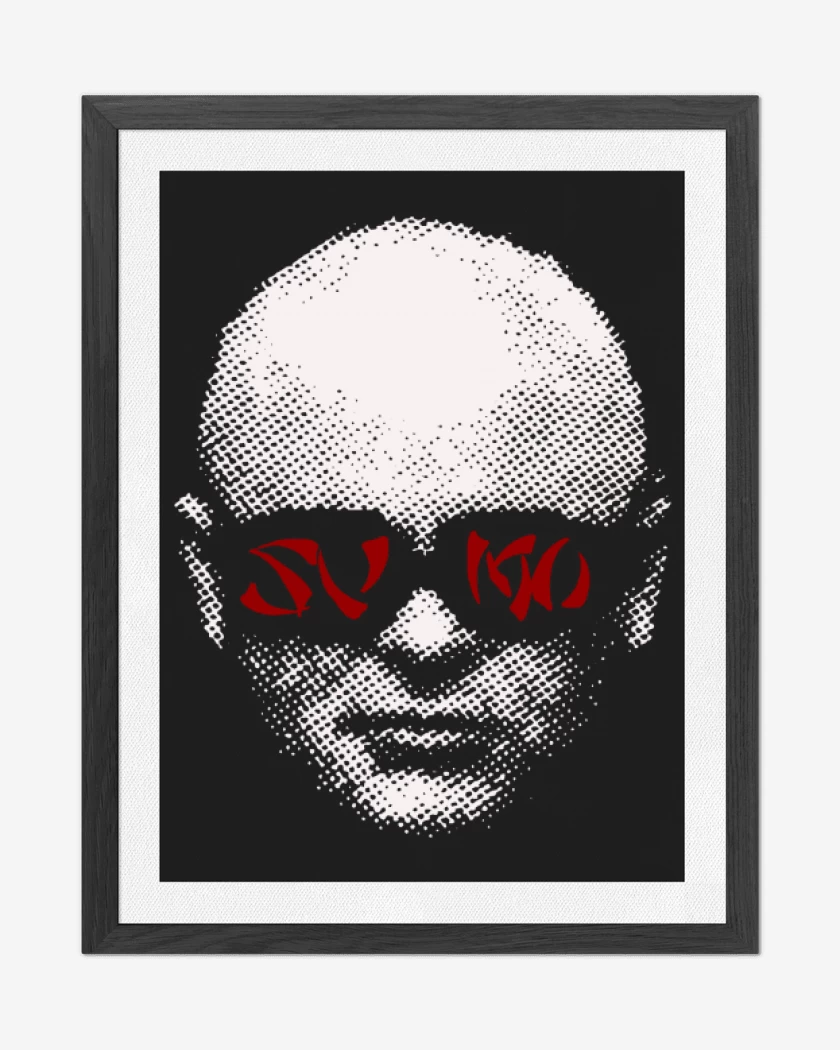 Cuadro decorativo Negro de Sumo