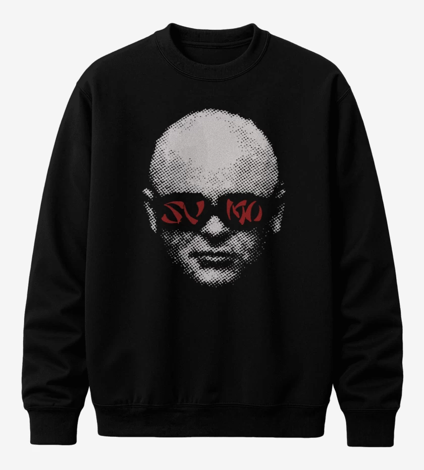 Poleron polo Negro de Sumo