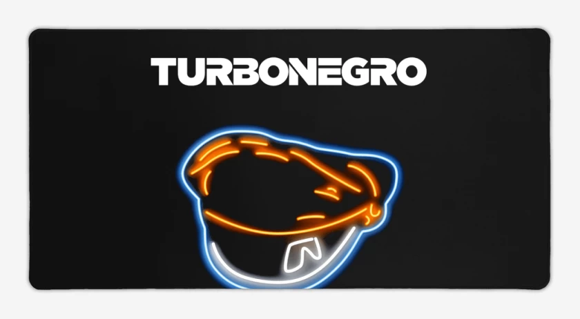 Mouse pad Gamer Negro de Turbonegro 2