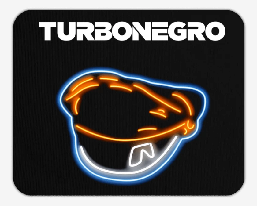 Mousepad Negro de Turbonegro 2
