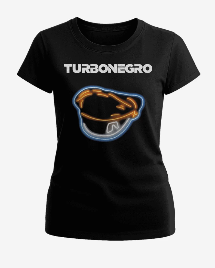Polera de Mujer Negro de Turbonegro 2