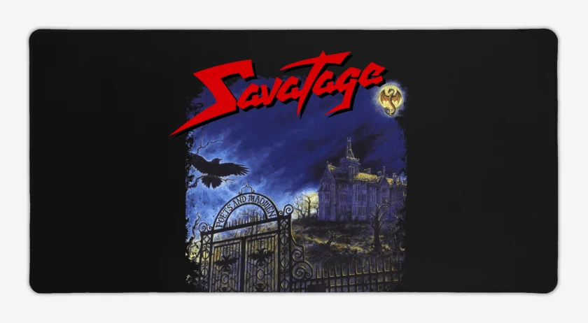 Mouse pad Gamer Savatage Poets and Madmen