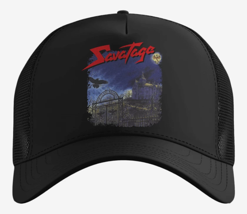Gorro Negro de Savatage Poets and Madmen