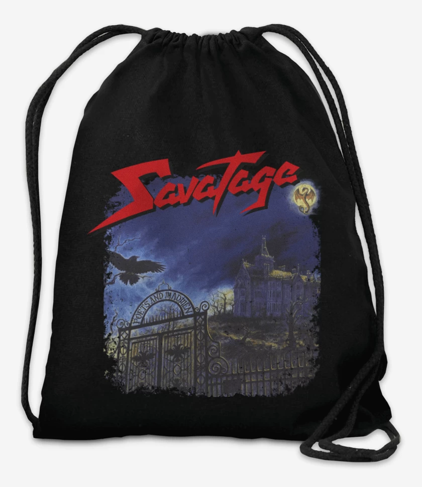 Mochila Negro de Savatage Poets and Madmen
