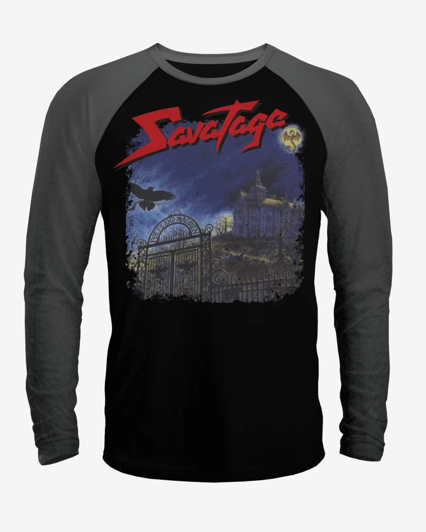 Polera Raglan Savatage Poets and Madmen