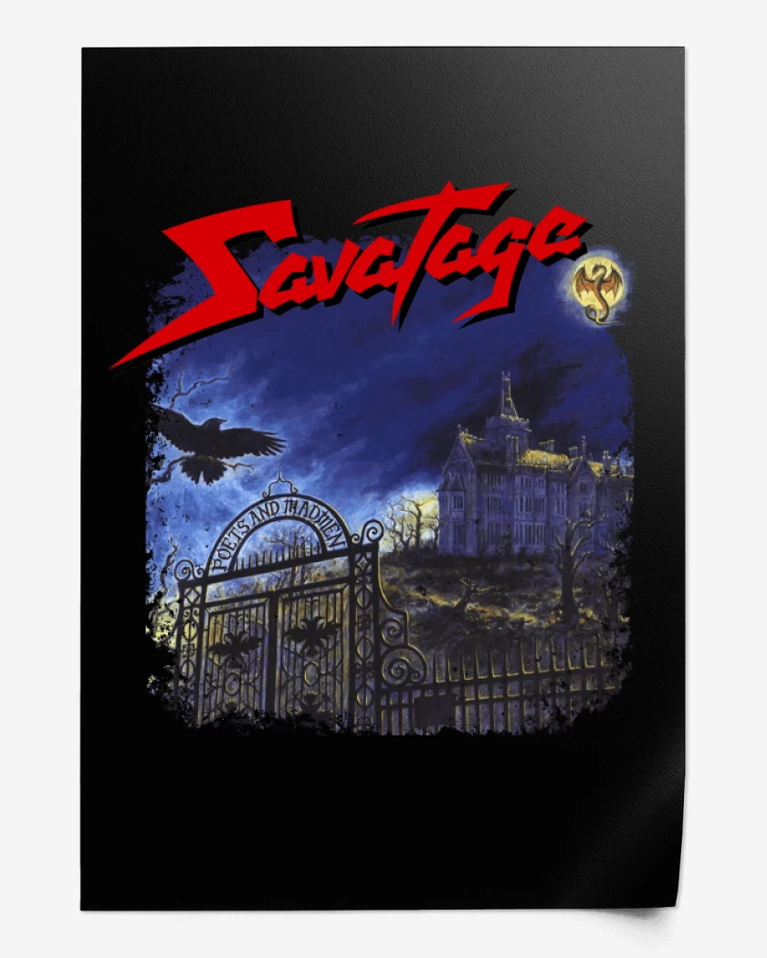 Print Savatage Poets and Madmen