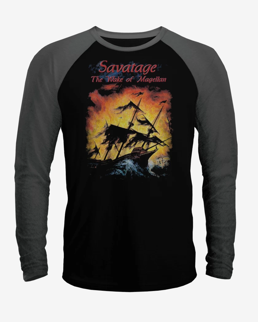 Polera Raglan Savatage The Wake of Magellan