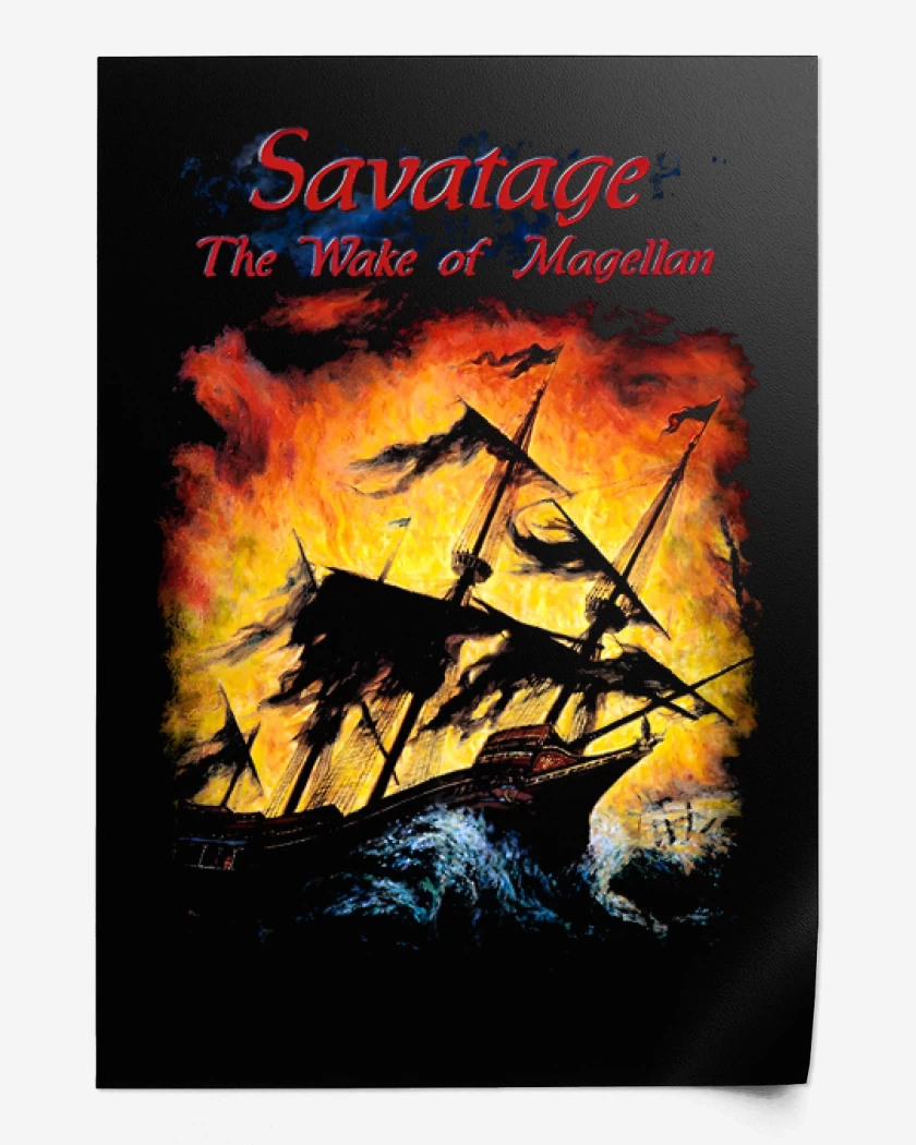 Print Savatage The Wake of Magellan