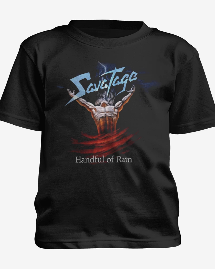 Polera de niño Negro de Savatage Handful of Rain