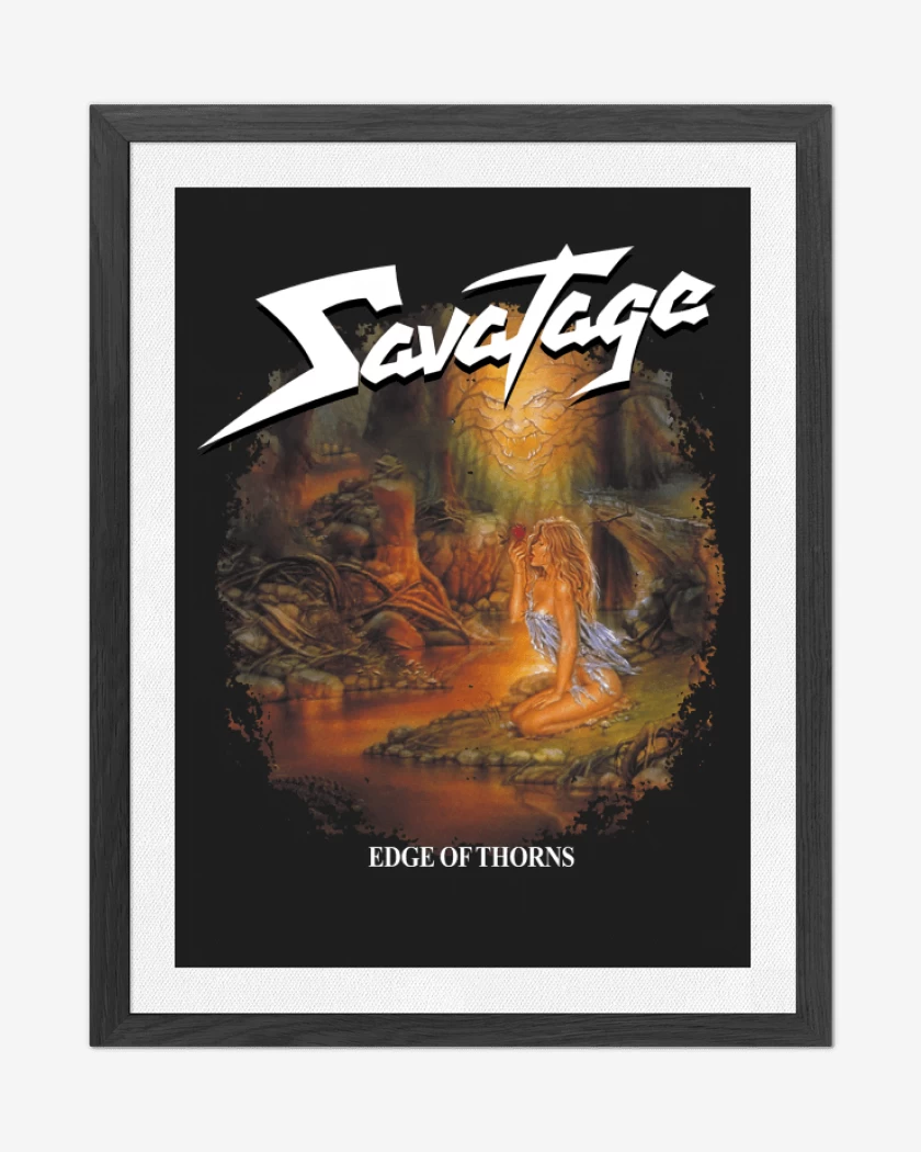 Cuadro decorativo Negro de Savatage Edge of Thorns