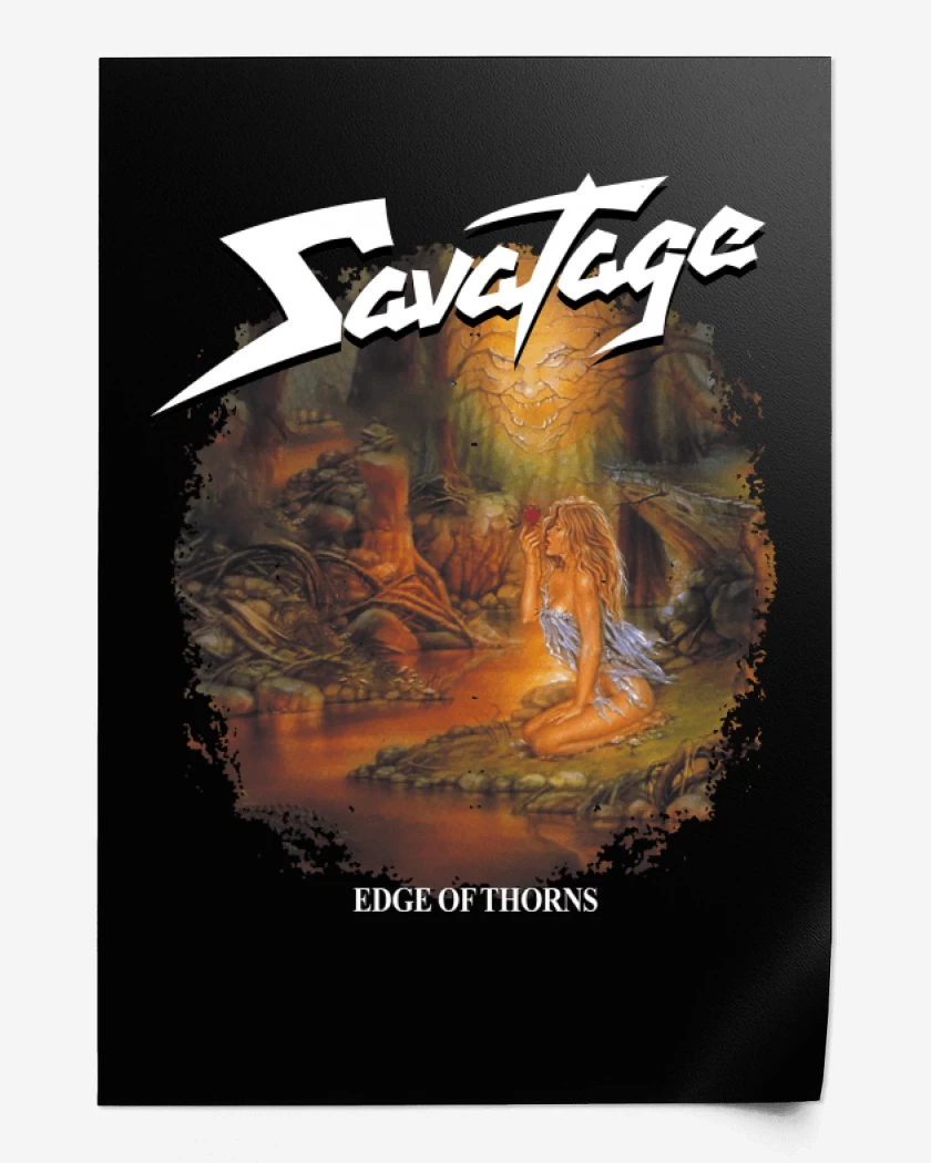 Print Savatage Edge of Thorns