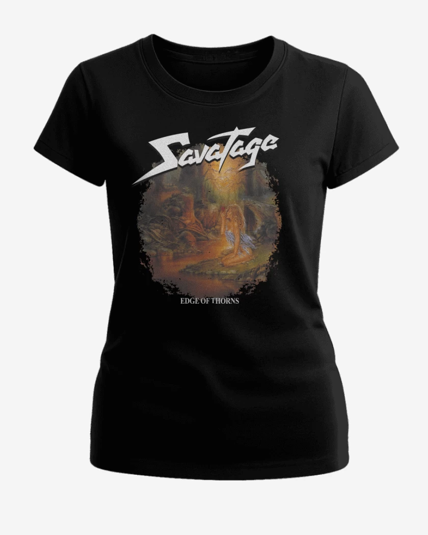 Polera de Mujer Negro de Savatage Edge of Thorns