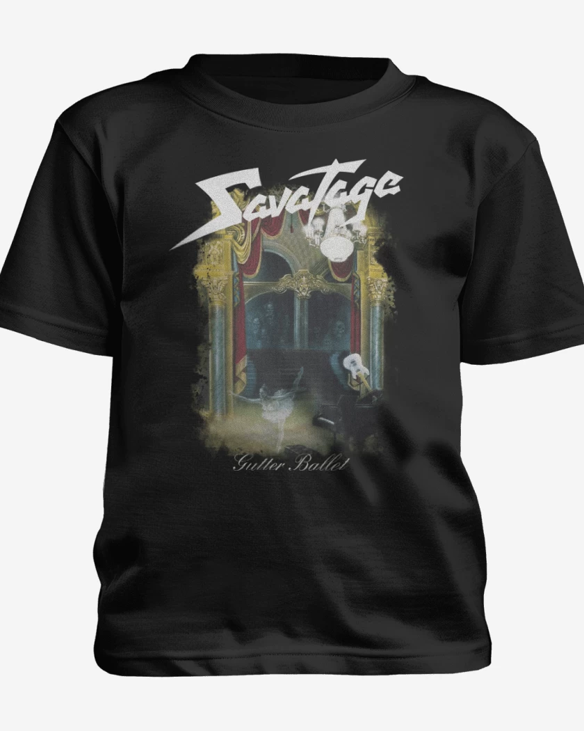 Polera de niño Negro de Savatage Gutter Ballet