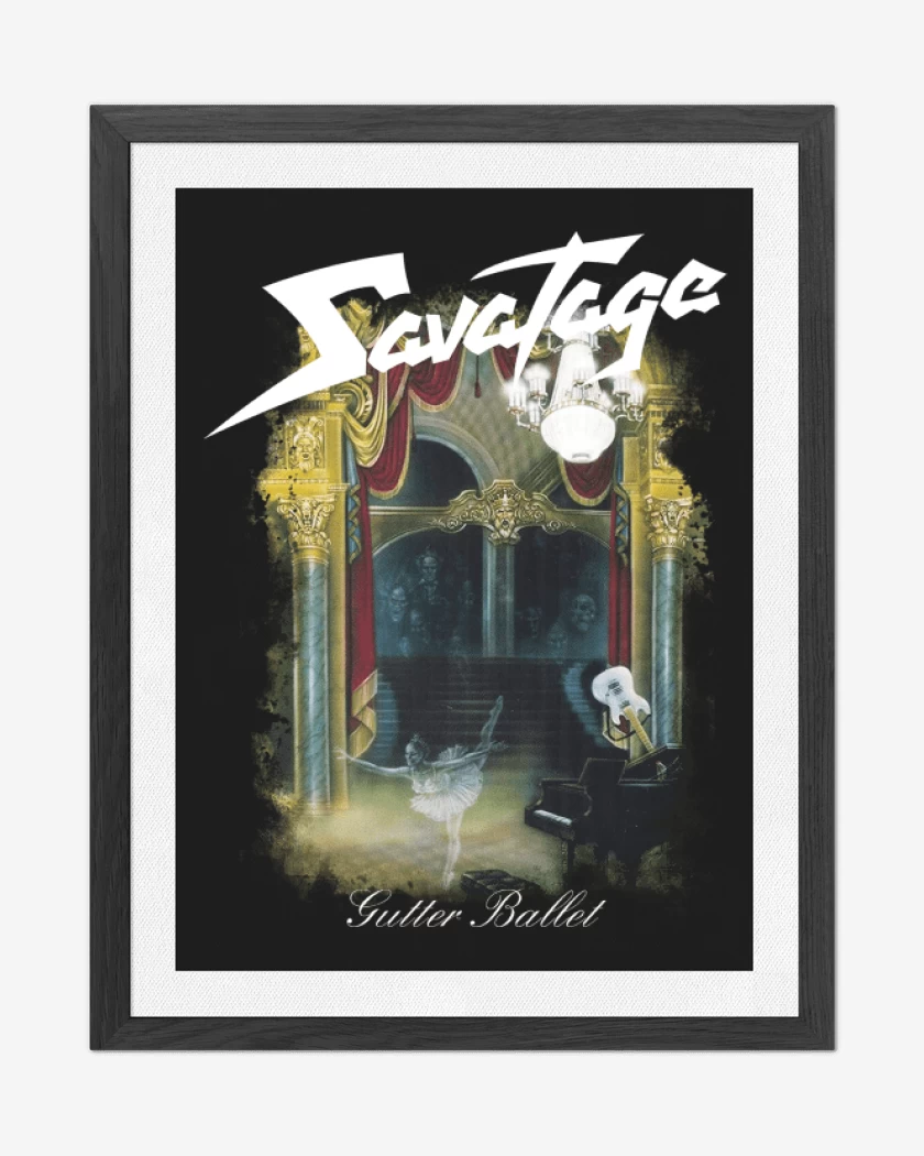 Cuadro decorativo Negro de Savatage Gutter Ballet