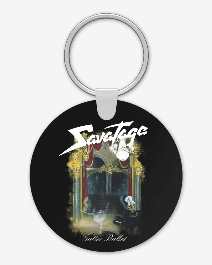 Llavero Negro de Savatage Gutter Ballet