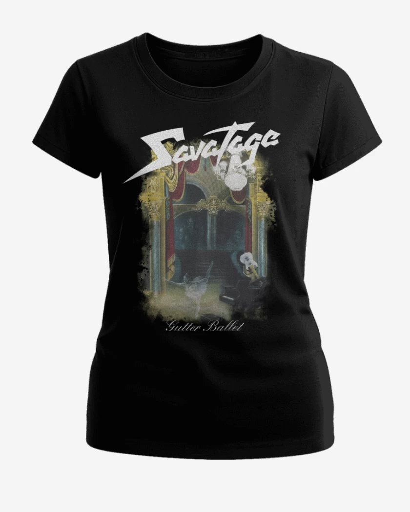 Polera de Mujer Negro de Savatage Gutter Ballet
