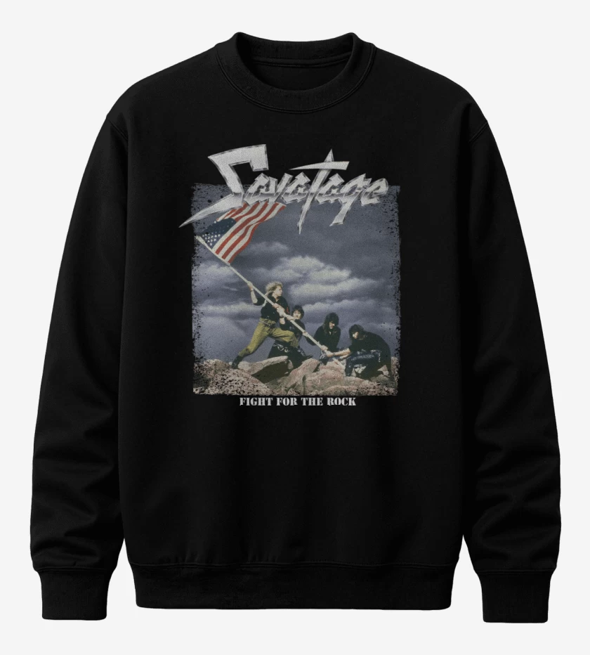 Poleron polo Savatage Fight for the Rock