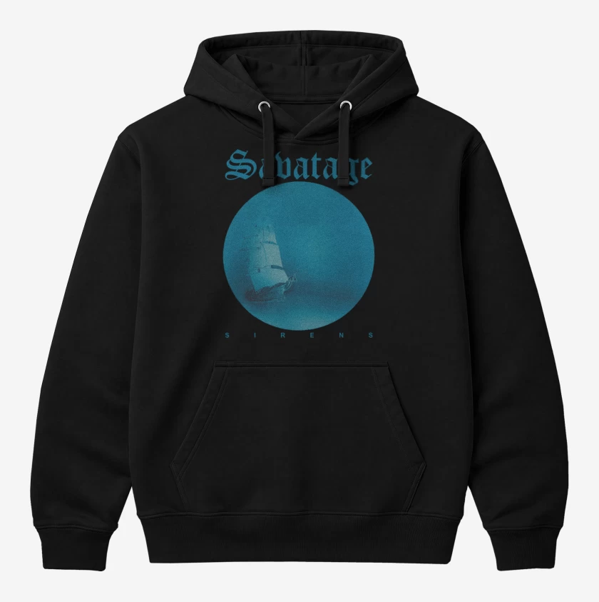 Polerón Canguro Negro de Savatage Sirens v2