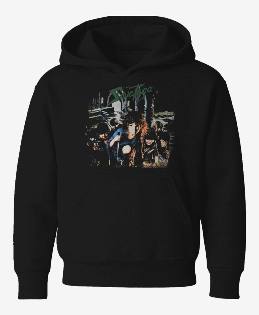Poleron de niño Negro de Savatage Sirens