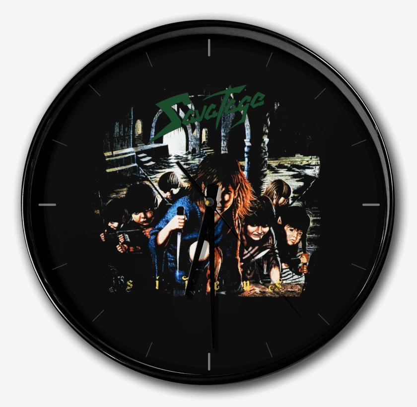 Reloj Negro de Savatage Sirens