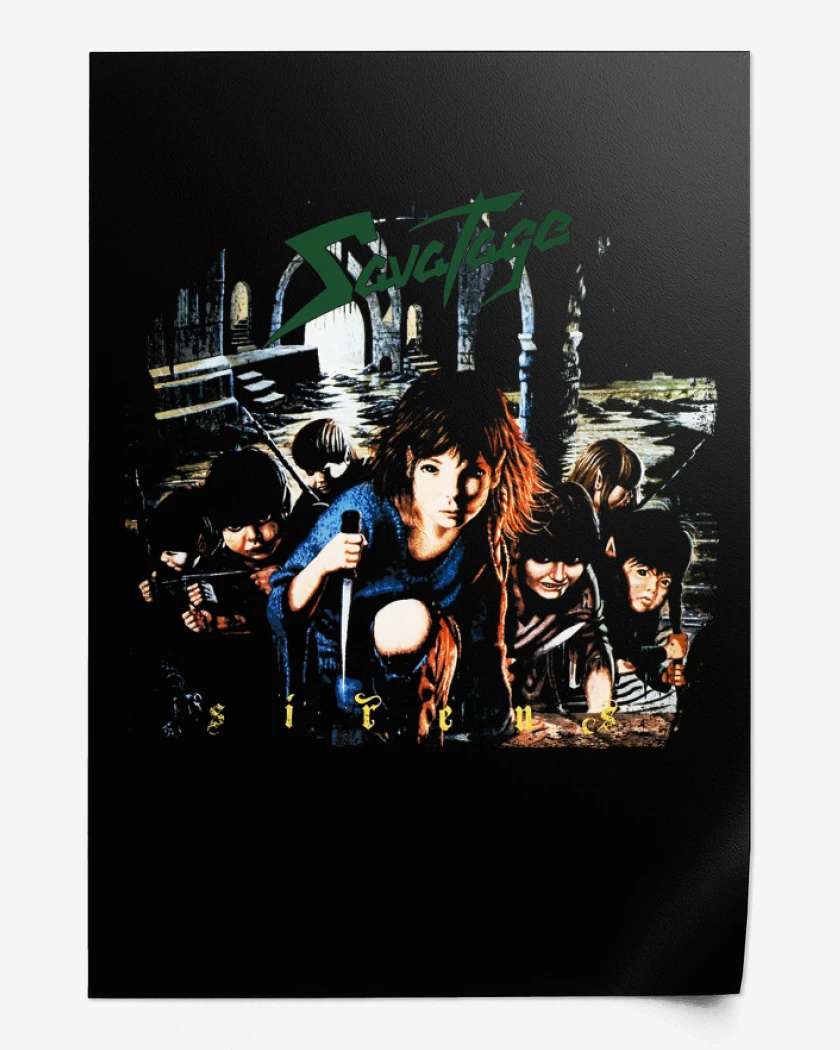 Print Savatage Sirens