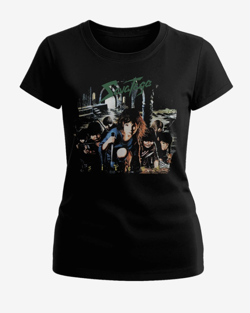 Polera de Mujer Negro de Savatage Sirens