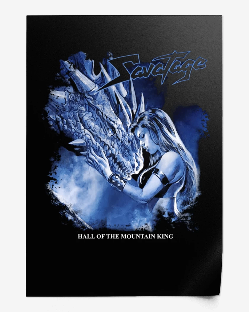 Print Savatage Hall of the Mountain