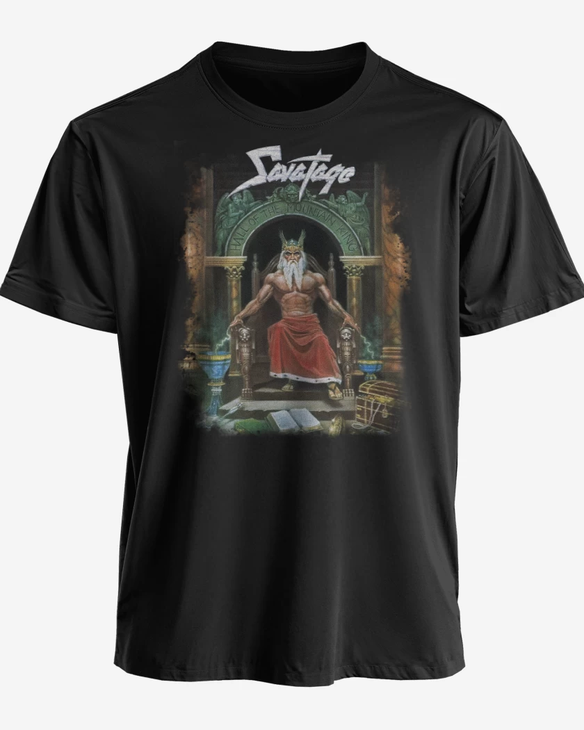 Polera premium Negro de Savatage Hall of the Mountain King