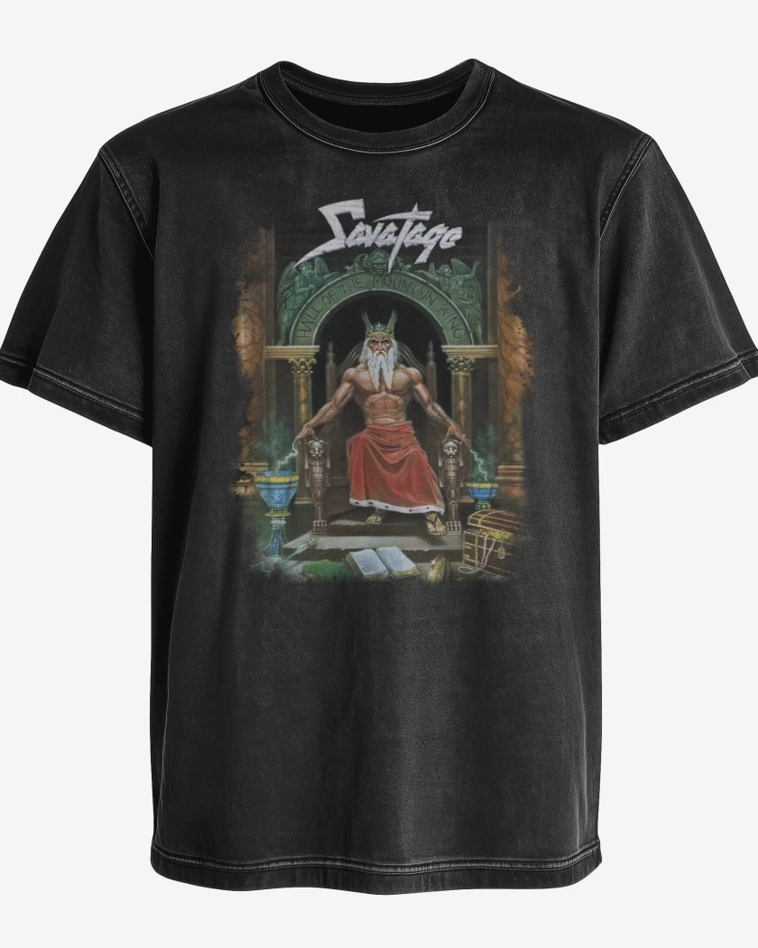 Polera desgastada Savatage Hall of the Mountain King