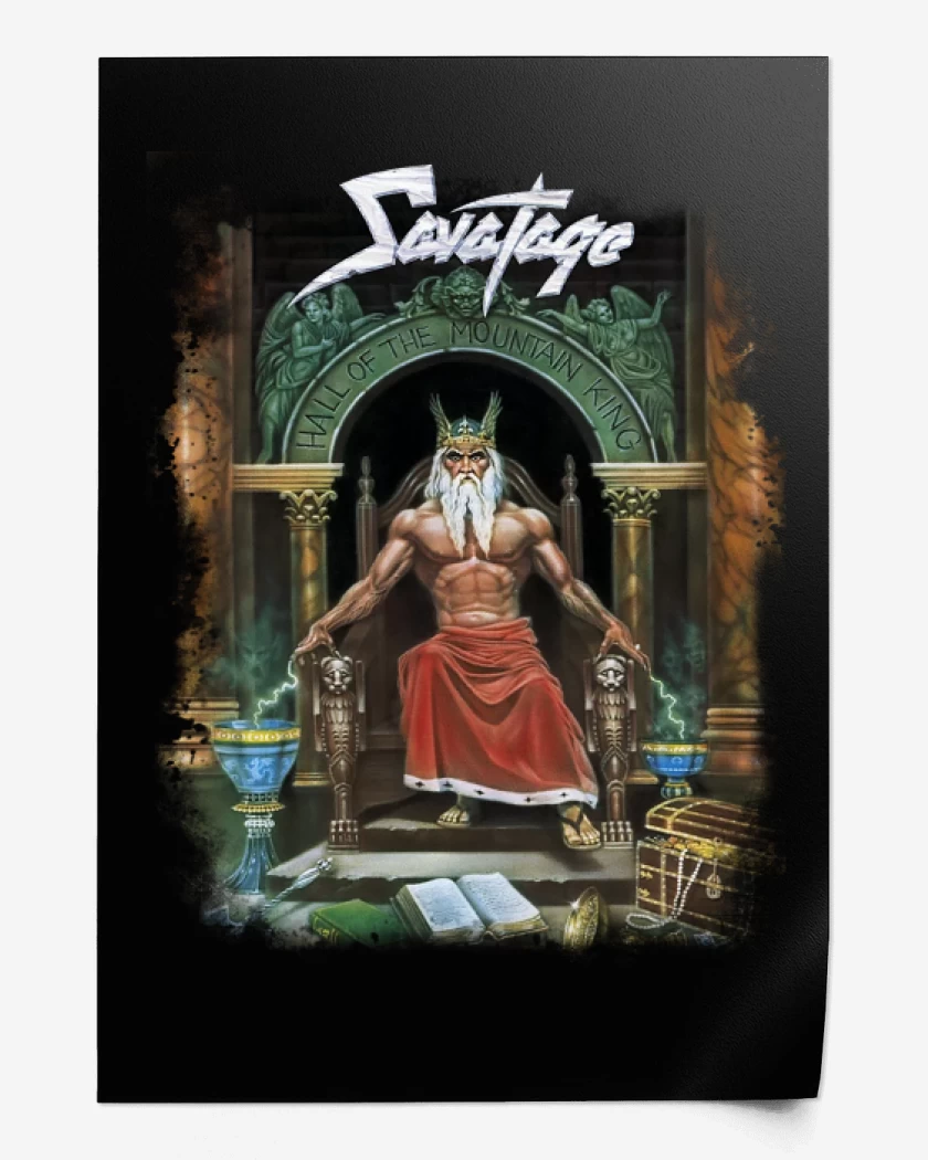 Print Savatage Hall of the Mountain King
