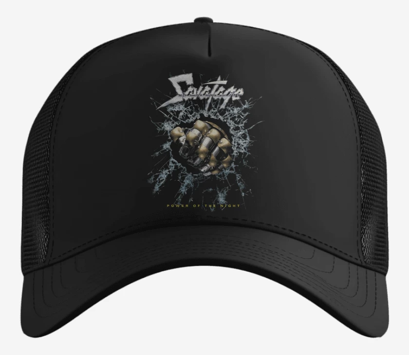 Gorro Negro de Savatage Power of the Night