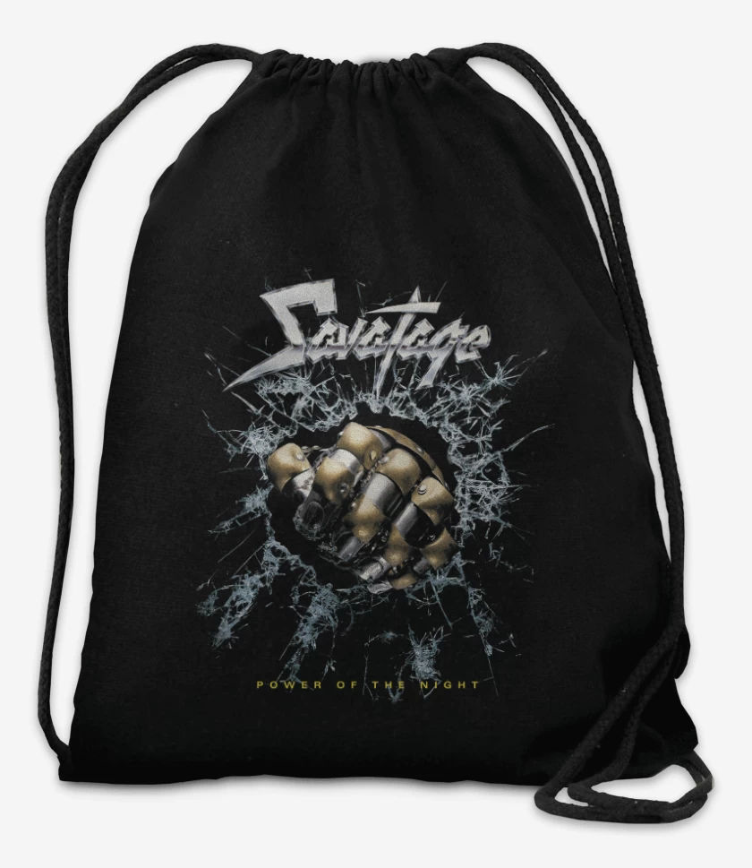Mochila Negro de Savatage Power of the Night