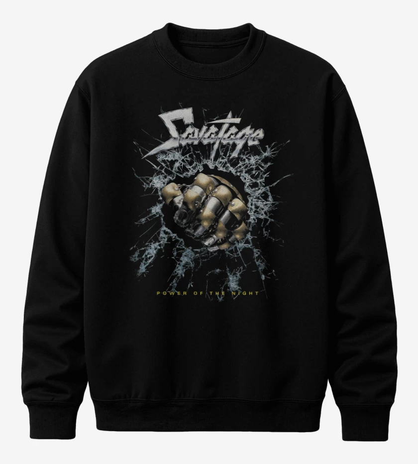 Poleron polo Savatage Power of the Night