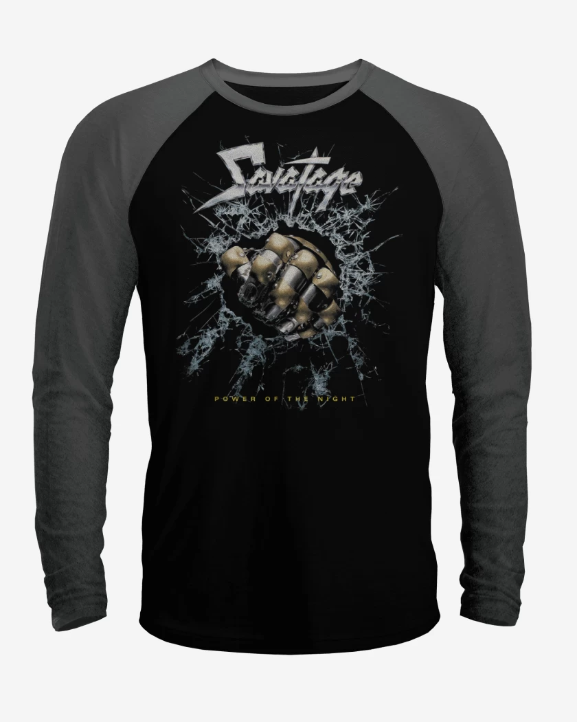 Polera Raglan Savatage Power of the Night