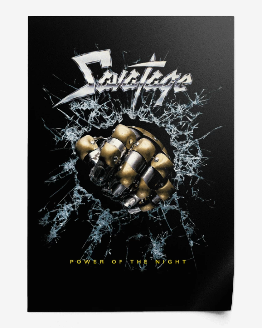 Print Savatage Power of the Night