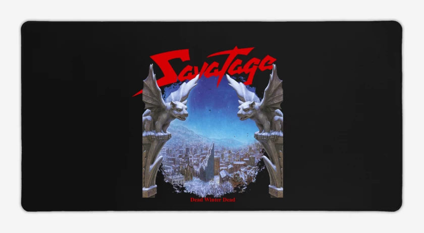 Mouse pad Gamer Negro de Savatage Dead Winter Dead