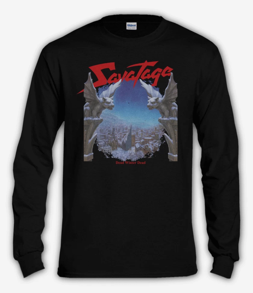 Polera manga larga Negro de Savatage Dead Winter Dead