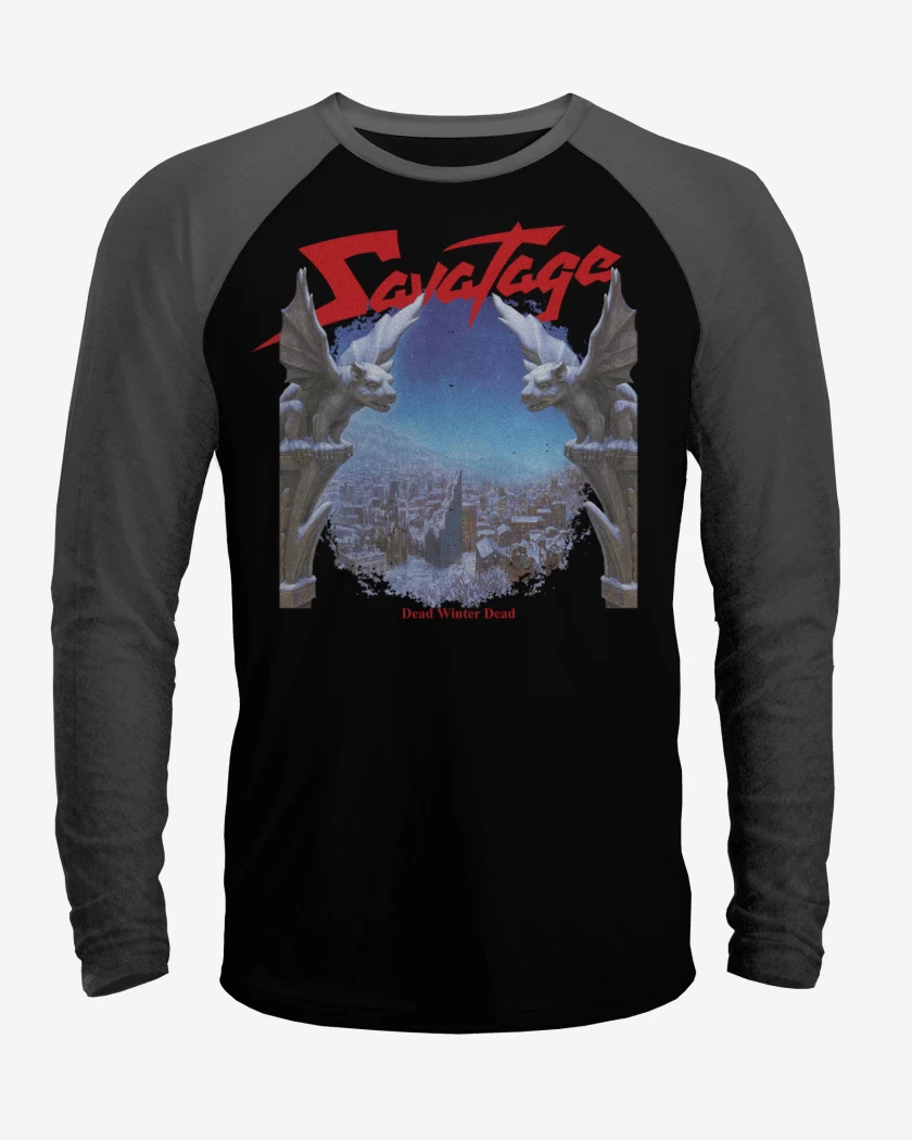 Polera Raglan Savatage Dead Winter Dead