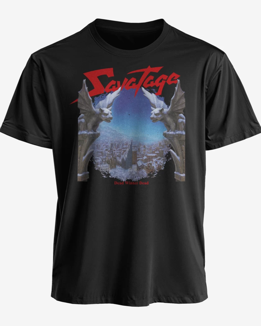Polera premium Negro de Savatage Dead Winter Dead