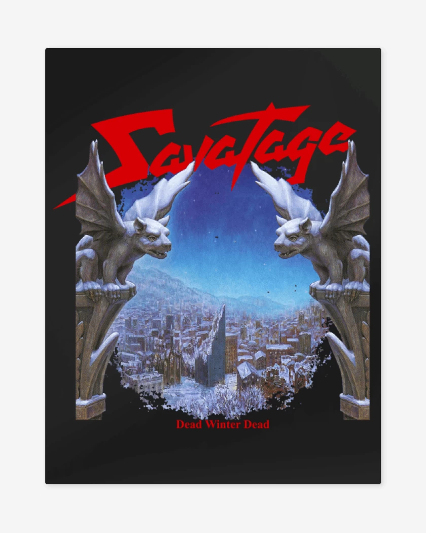 Print metalico Savatage Dead Winter Dead