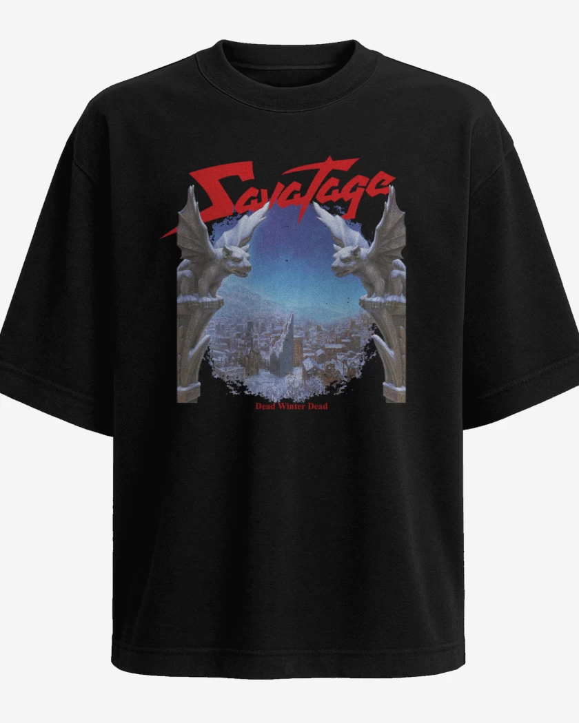 Polera Oversize Savatage Dead Winter Dead