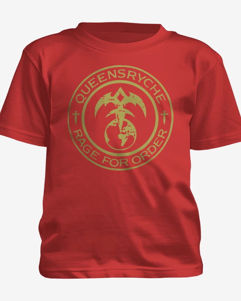 Polera de niño Rojo de Queensryche Rage for Order