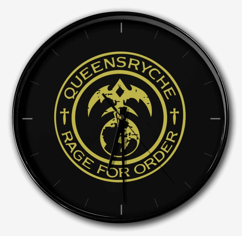 Reloj Negro de Queensryche Rage for Order