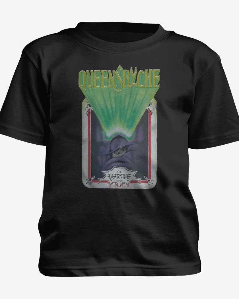 Polera de niño Negro de Queensryche The Warning