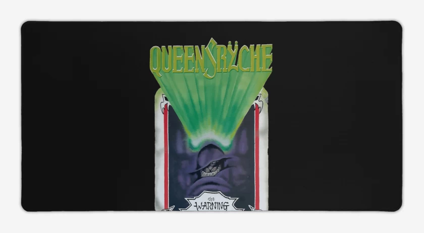 Mouse pad Gamer Negro de Queensryche The Warning