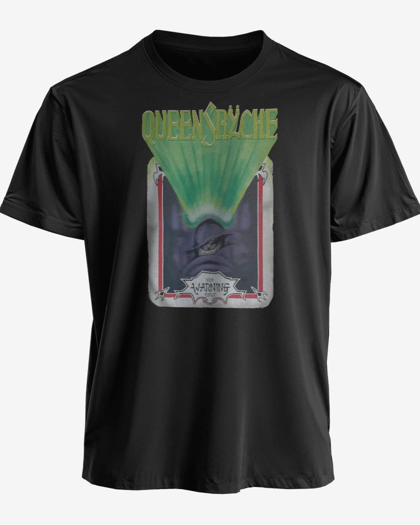 Polera premium Negro de Queensryche The Warning