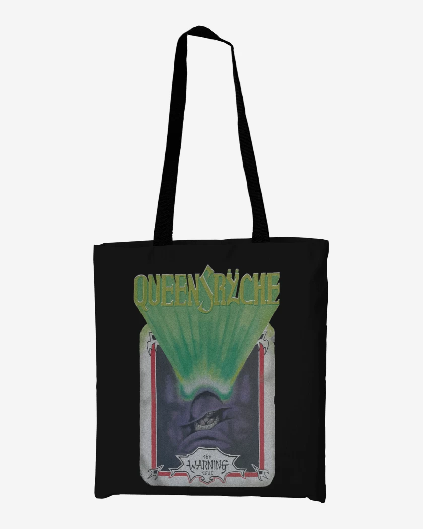 Totebag Negro de Queensryche The Warning
